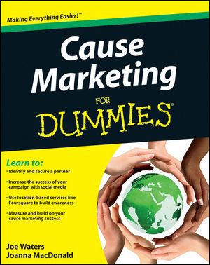 Cause Marketing For Dummies (1118011309) cover image