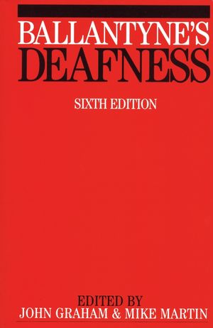 Ballantyne's Deafness, 6th Edition (1861561709) cover image