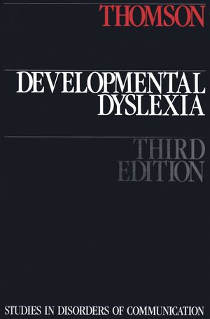Developmental Dyslexia, 3nd Edition (1870332709) cover image