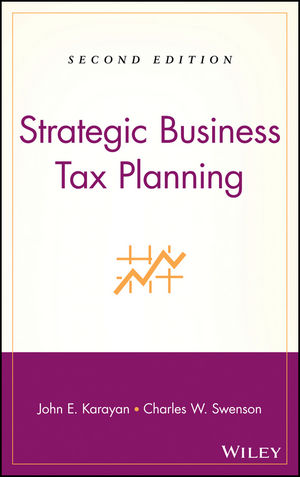 Strategic Business Tax Planning, 2nd Edition (047000990X) cover image