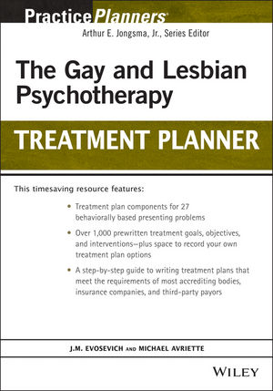 The Gay and Lesbian Psychotherapy Treatment Planner (047135080X) cover image