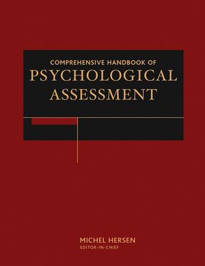 Comprehensive Handbook of Psychological Assessment, 4 Volume Set (047141610X) cover image