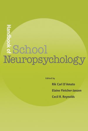 Handbook of School Neuropsychology (047146550X) cover image