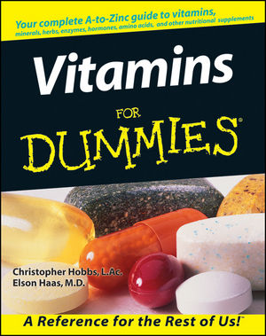 Vitamins For Dummies (111806920X) cover image