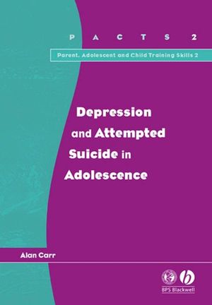 Depression and Attempted Suicide in Adolescents (185433350X) cover image