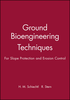 Ground Bioengineering Techniques: For Slope Protection and Erosion Control (0632040610) cover image