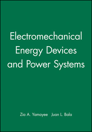 Electromechanical Energy Devices and Power Systems  (0471009911) cover image