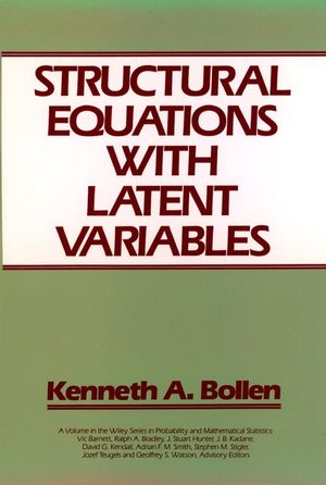 Structural Equations with Latent Variables (0471011711) cover image
