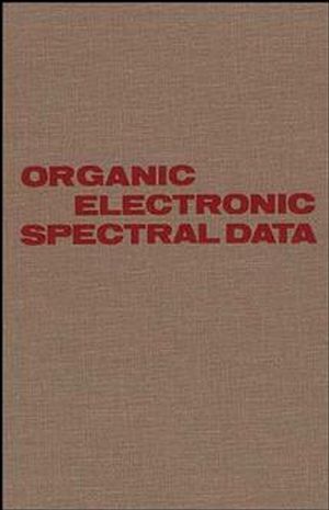 Organic Electronic Spectral Data, Volume 30, 1988 (0471109711) cover image
