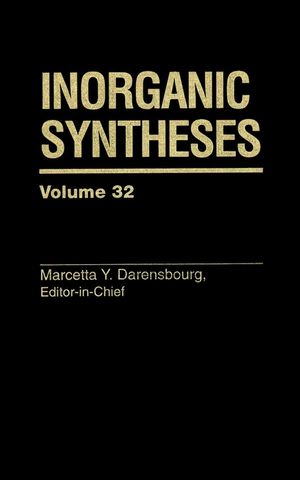 Inorganic Syntheses, Volume 32 (0471249211) cover image