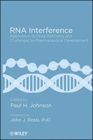 RNA Interference: Application to Drug Discovery and Challenges to Pharmaceutical Development (0471771511) cover image