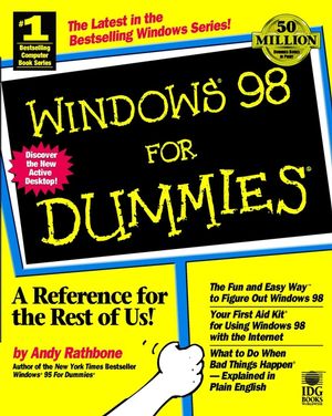 Windows 98 For Dummies (0764502611) cover image