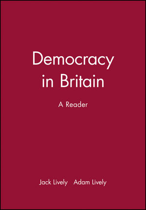Democracy in Britain: A Reader (0631188312) cover image
