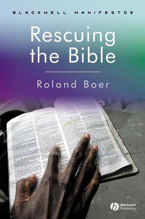 Rescuing the Bible (1405170212) cover image