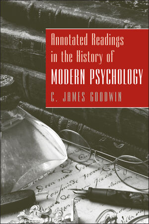 Annotated Readings in the History of Modern Psychology (EHEP000212) cover image
