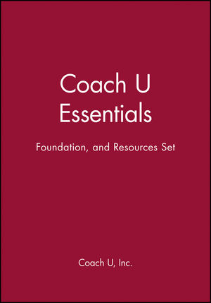 Coach U Essentials, Foundation, and Resources Set (0471711713) cover image