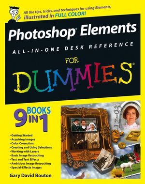 Photoshop Elements All-in-One Desk Reference For Dummies (0471778613) cover image