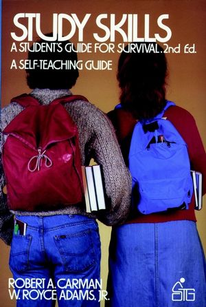 Study Skills: A Student's Guide to Survival, 2nd Edition (0471889113) cover image