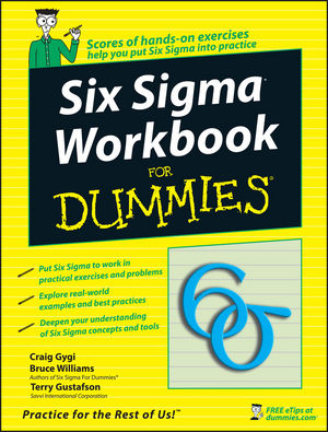 Six Sigma Workbook For Dummies (0470104414) cover image