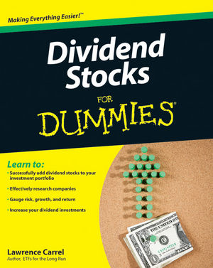 Dividend Stocks For Dummies (0470466014) cover image