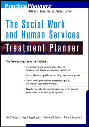 The Social Work and Human Services Treatment Planner (0471377414) cover image