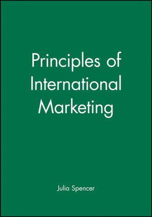 Principles of International Marketing (0631192514) cover image