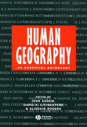 Human Geography: An Essential Anthology (0631194614) cover image