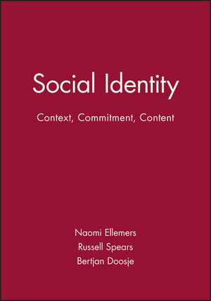 Social Identity: Context, Commitment, Content (0631206914) cover image