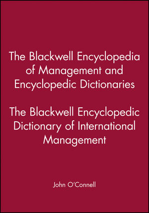 The Blackwell Encyclopedic Dictionary of International Management (0631210814) cover image