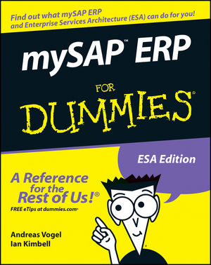 mySAP ERP For Dummies (1118054814) cover image