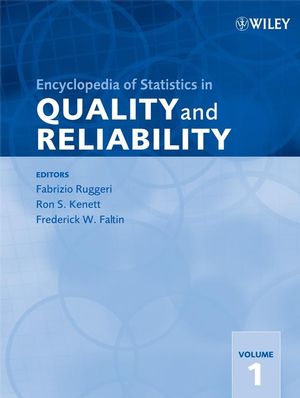 Encyclopedia of Statistics in Quality and Reliability (0470018615) cover image
