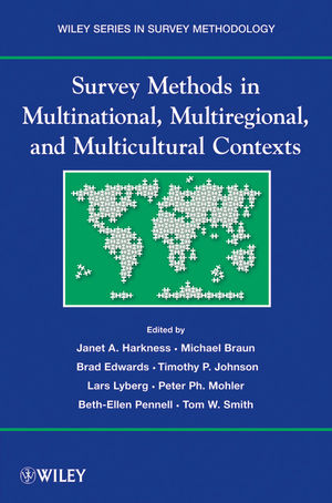 Survey Methods in Multinational, Multiregional, and Multicultural Contexts (0470609915) cover image