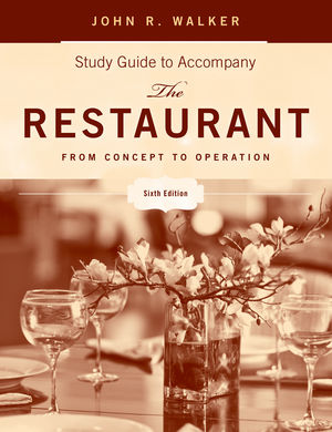 The Restaurant: From Concept to Operation, Study Guide, 6th Edition (1118066715) cover image