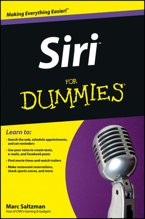 Book Cover Image for Siri For Dummies