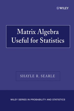 Matrix Algebra Useful for Statistics (0470009616) cover image