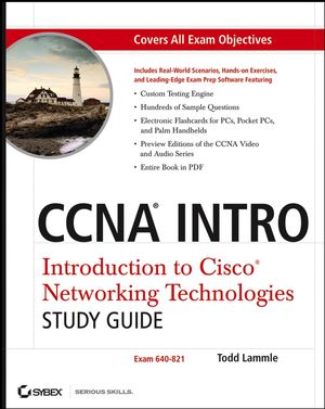 CCNA INTRO: Introduction to Cisco Networking Technologies Study Guide: Exam 640-821 (0470108916) cover image