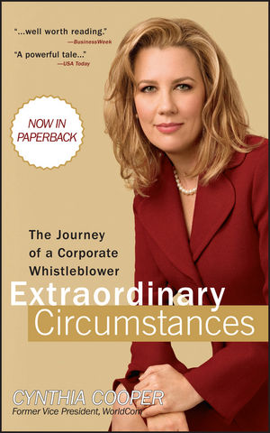 Extraordinary Circumstances: The Journey of a Corporate Whistleblower (0470443316) cover image