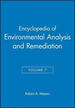 Encyclopedia of Environmental Analysis and Remediation, Volume 7 (0471166316) cover image