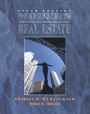 Modern Real Estate, 5th Edition (0471309516) cover image