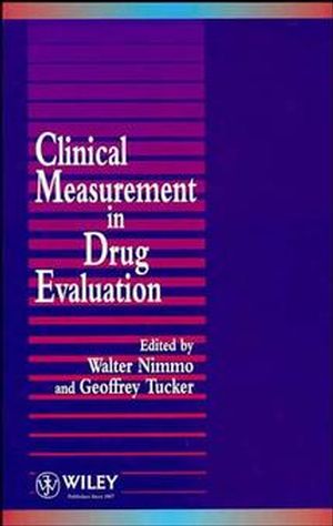 Clinical Measurement in Drug Evaluation (0471943916) cover image
