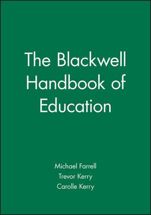 The Blackwell Handbook of Education (0631192816) cover image