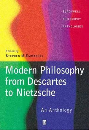 Modern Philosophy - From Descartes to Nietzsche: An Anthology (0631214216) cover image