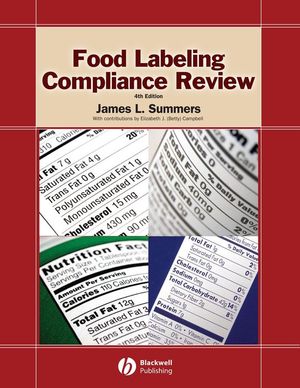 Food Labeling Compliance Review, 4th Edition (0470276517) cover image