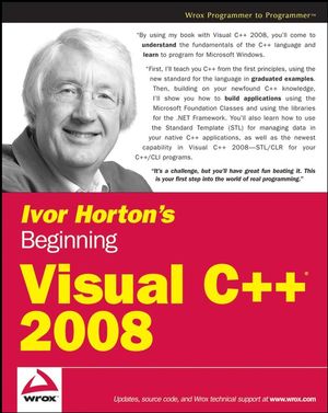 Ivor Horton's Beginning Visual C++ 2008 (0470428317) cover image