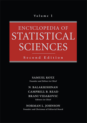 Encyclopedia of Statistical Sciences, Volume 1, 2nd Edition (0471743917) cover image
