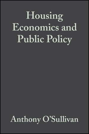 Housing Economics and Public Policy (0632064617) cover image