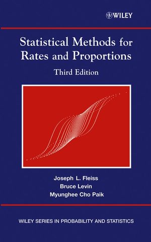 Statistical Methods for Rates and Proportions, 3rd Edition (1118625617) cover image