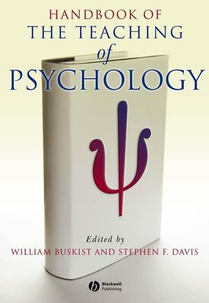 Handbook of the Teaching of Psychology (1405138017) cover image