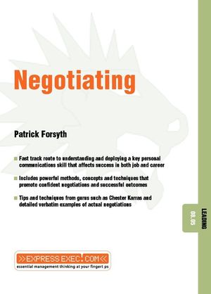 Negotiating: Leading 08.05 (1841123617) cover image