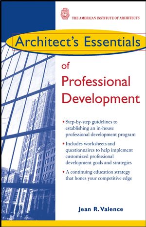 Architect's Essentials of Professional Development (0471236918) cover image